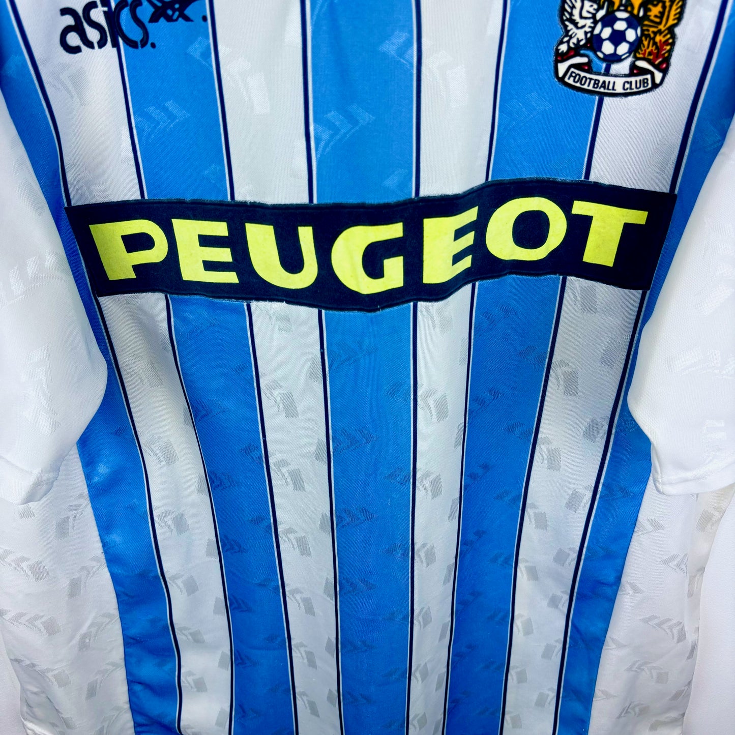 Coventry City 1991-1992 Asics Home Football Shirt