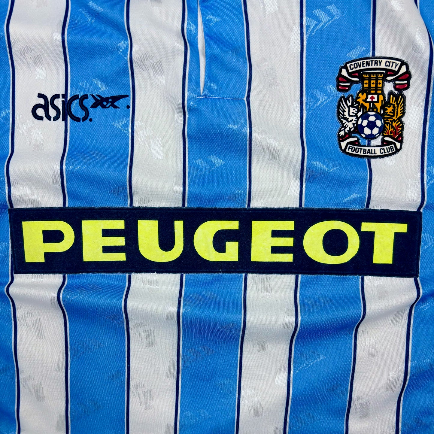 Coventry City 1991-1992 Asics Home Football Shirt