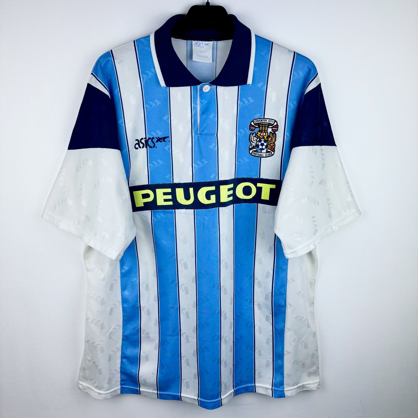 Coventry City 1991-1992 Asics Home Football Shirt