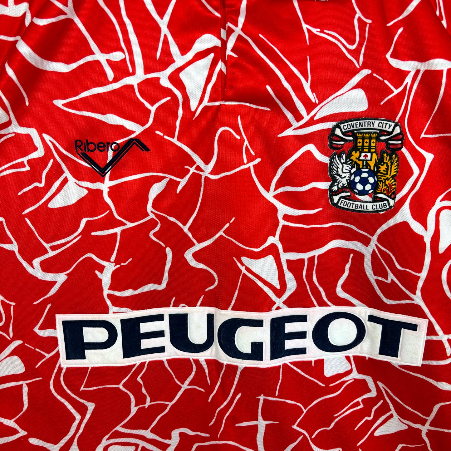 Coventry City 1992-1994 RIbero Away Football Shirt