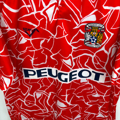 Coventry City 1992-1994 RIbero Away Football Shirt