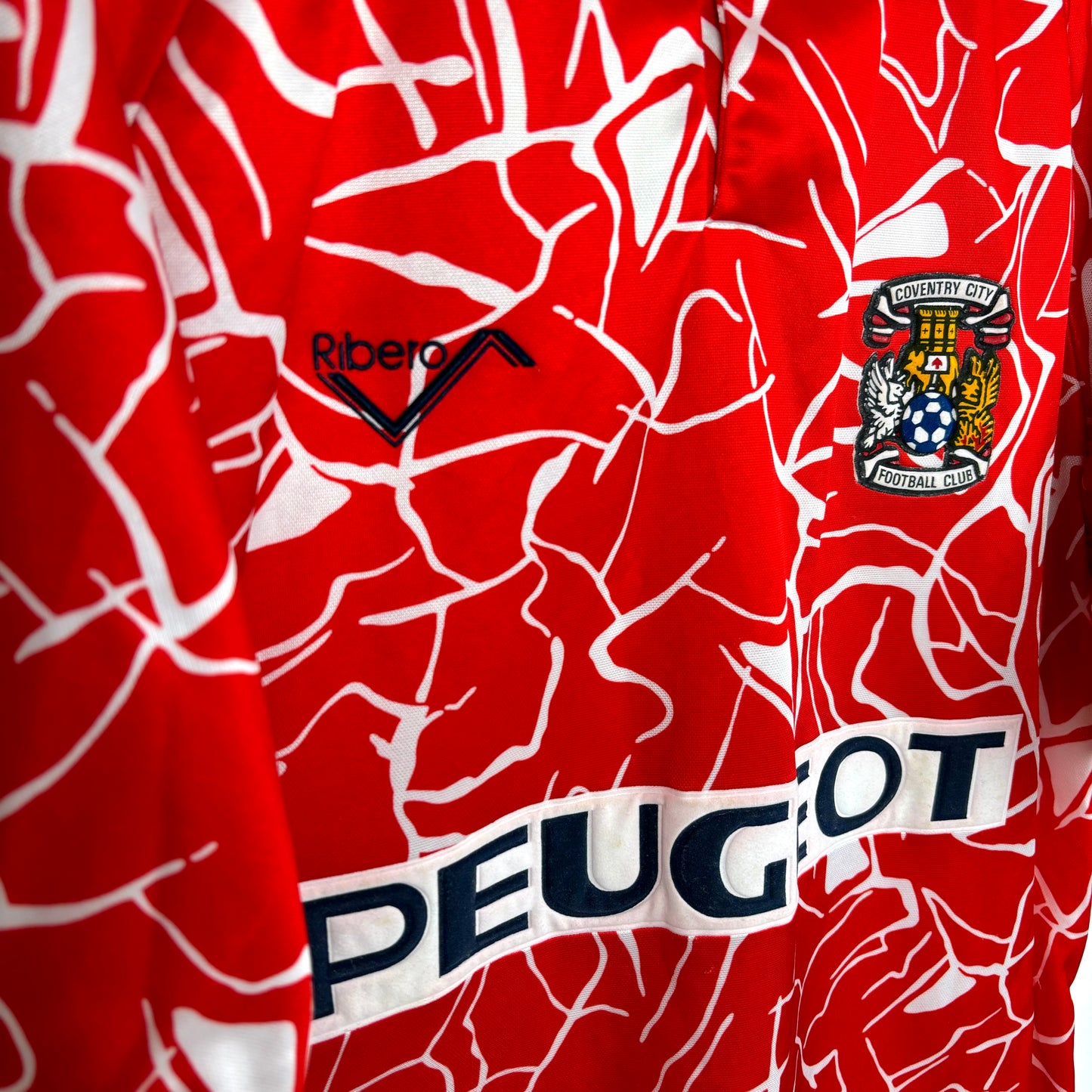 Coventry City 1992-1994 RIbero Away Football Shirt