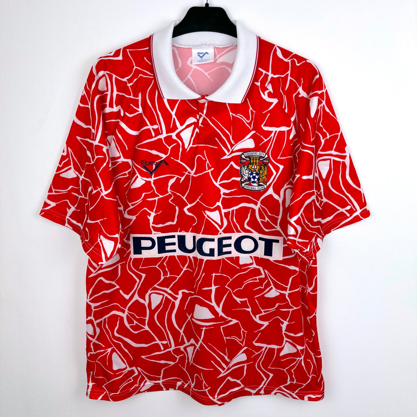 Coventry City 1992-1994 RIbero Away Football Shirt