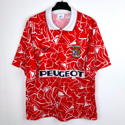 Coventry City 1992-1994 RIbero Away Football Shirt