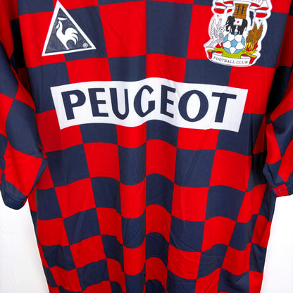 Coventry City 1996-1997 Le Coq Sportif Away Football Shirt