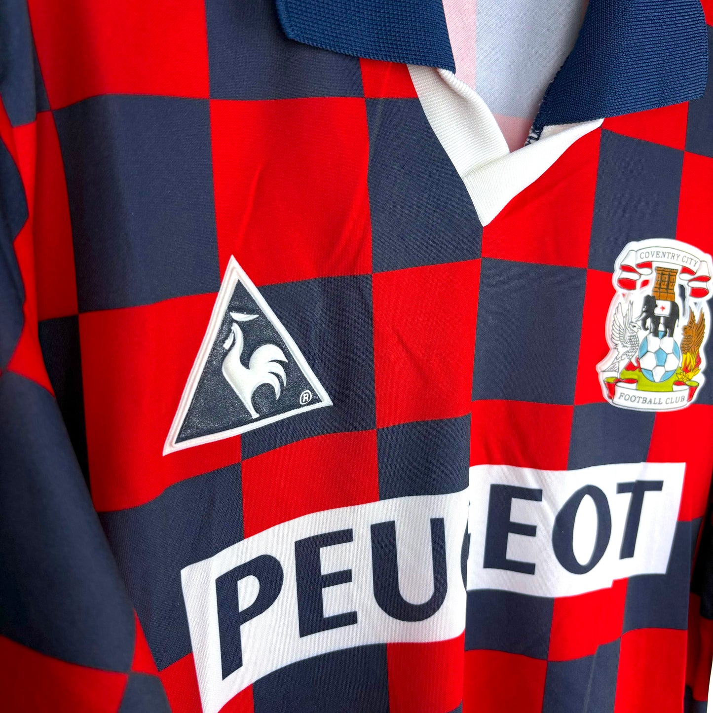 Coventry City 1996-1997 Le Coq Sportif Away Football Shirt