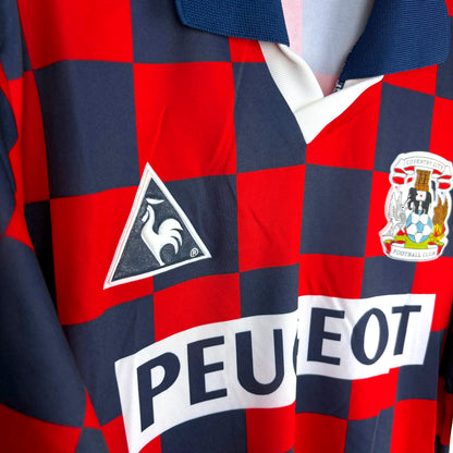 Coventry City 1996-1997 Le Coq Sportif Away Football Shirt