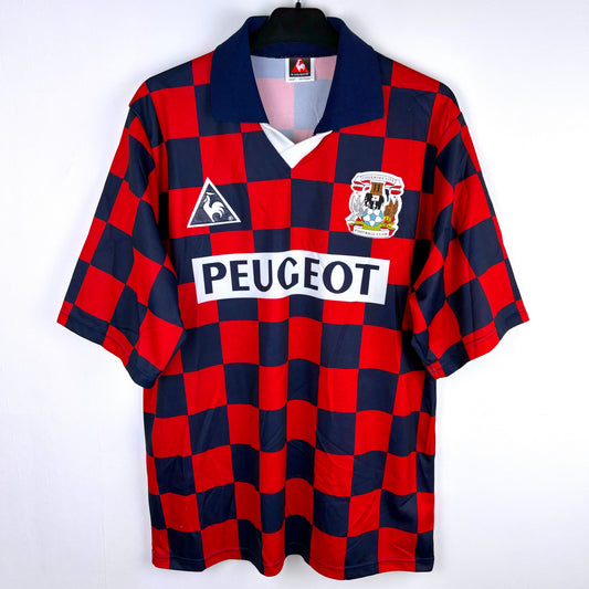 Coventry City 1996-1997 Le Coq Sportif Away Football Shirt