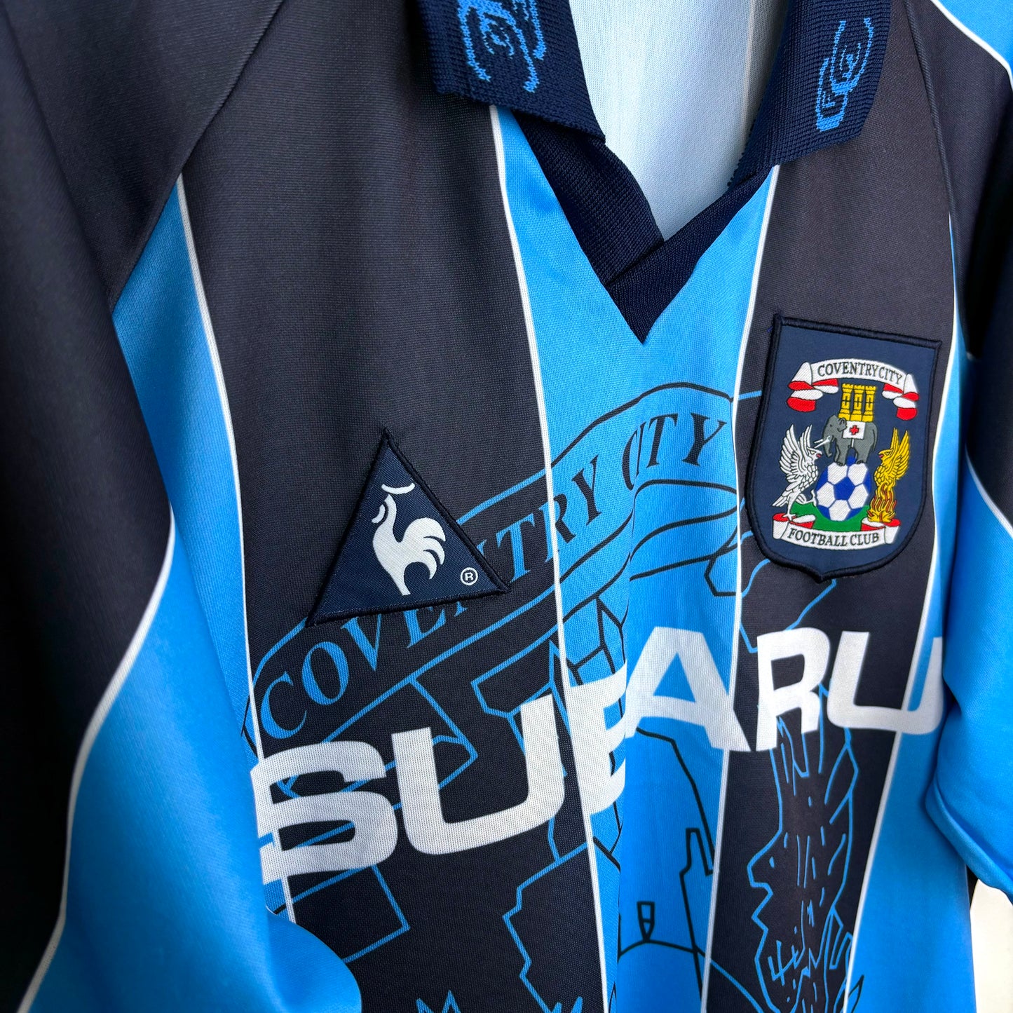 Coventry City 1997-1998 Le Coq Sportif Home Football Shirt