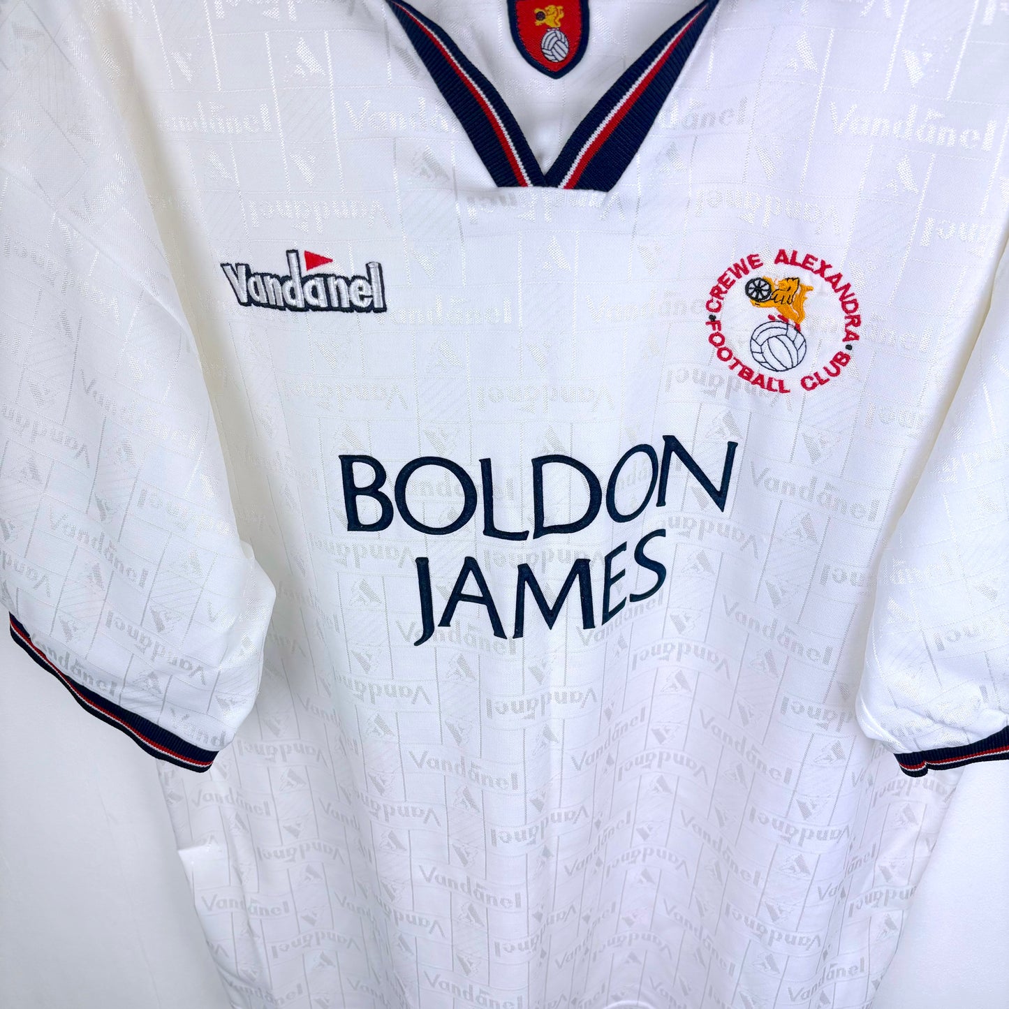 Crewe Alexandra 1994-1995 Vandanel Away Football Shirt