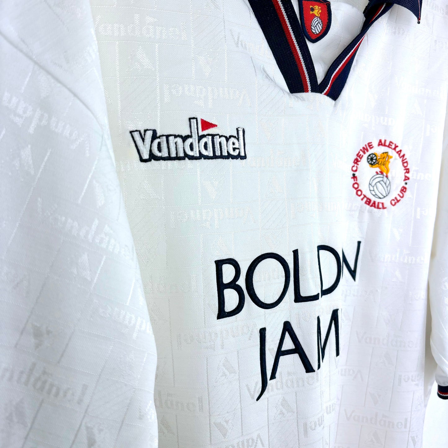Crewe Alexandra 1994-1995 Vandanel Away Football Shirt