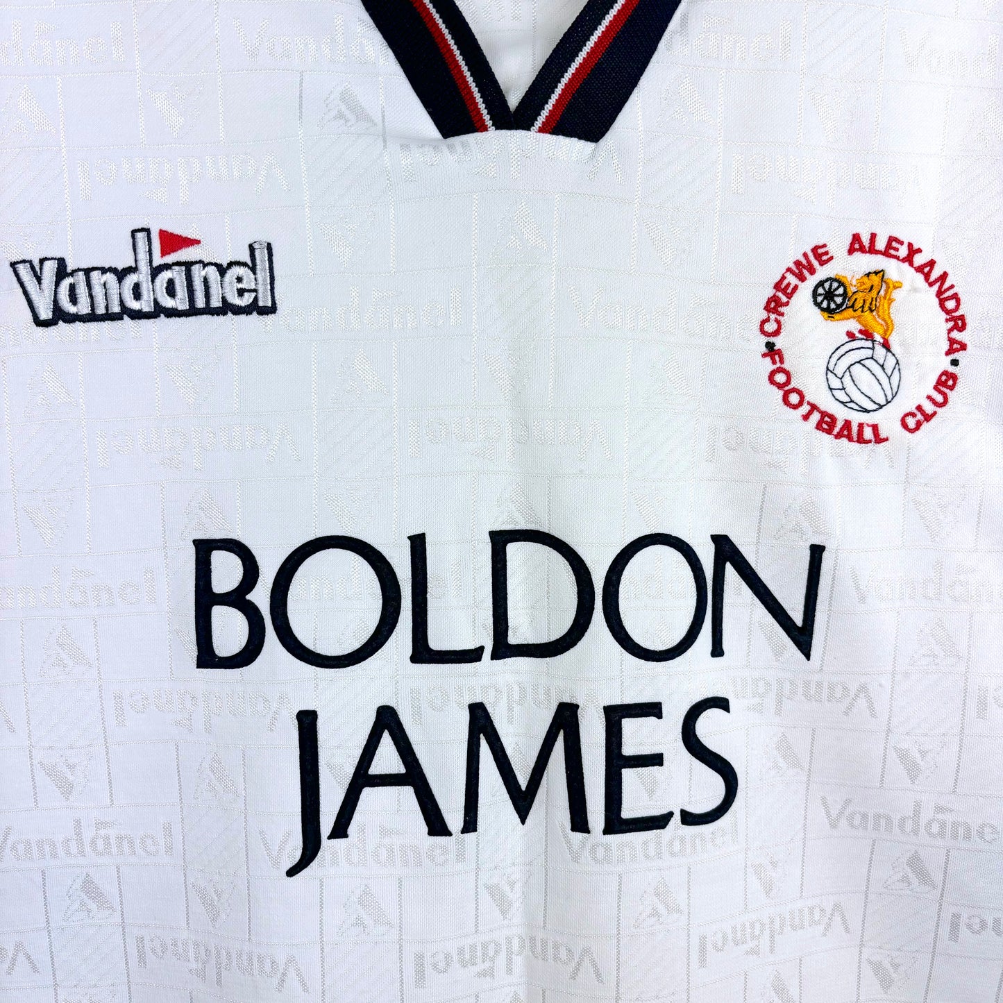 Crewe Alexandra 1994-1995 Vandanel Away Football Shirt