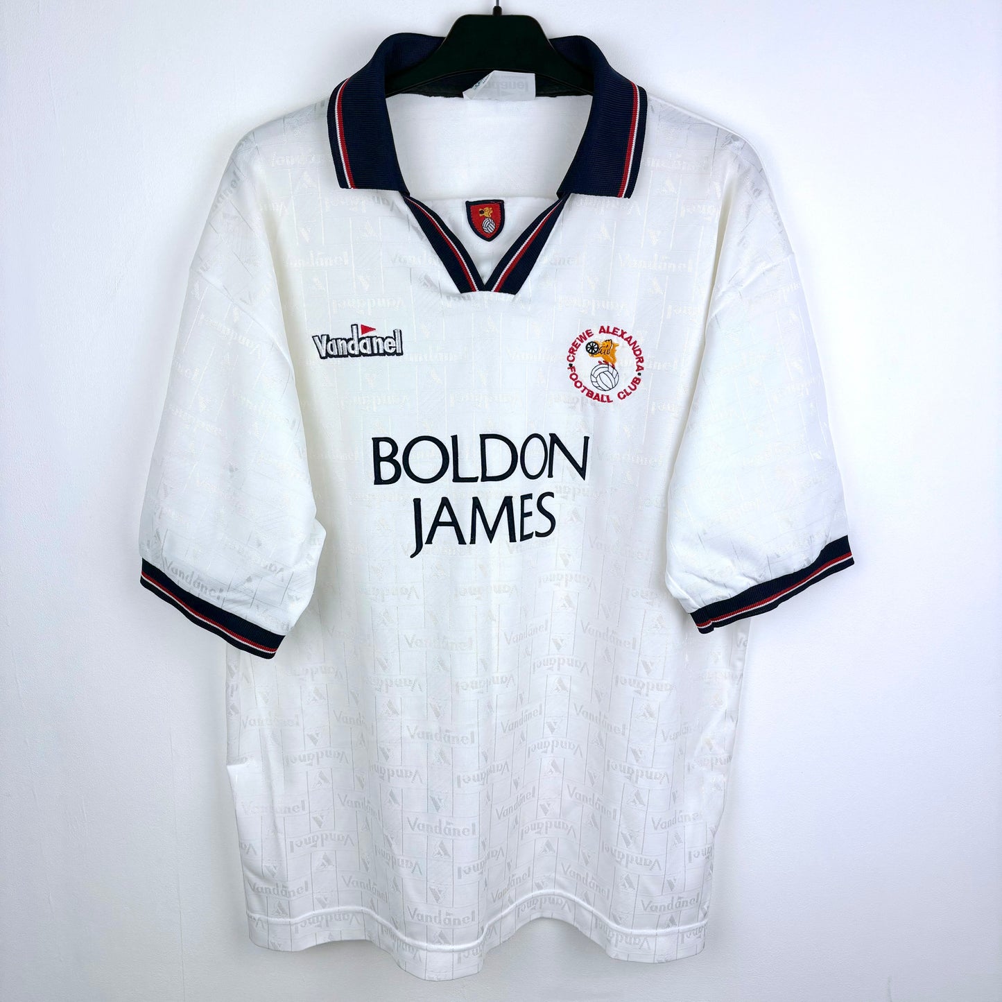 Crewe Alexandra 1994-1995 Vandanel Away Football Shirt