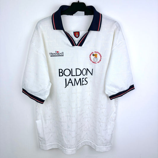 Crewe Alexandra 1994-1995 Vandanel Away Football Shirt
