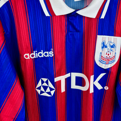 Crystal Palace 1996-1998 Adidas Home Football Shirt