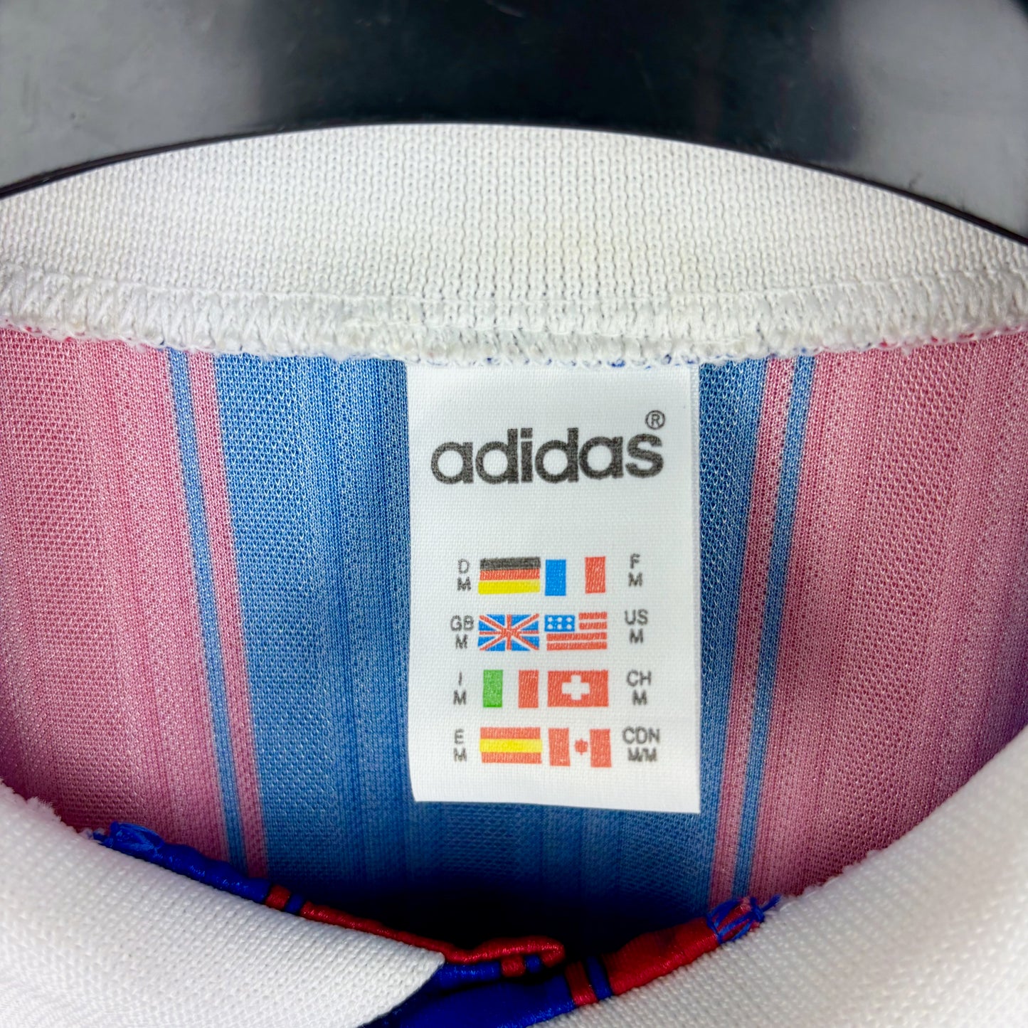 Crystal Palace 1996-1998 Adidas Home Football Shirt