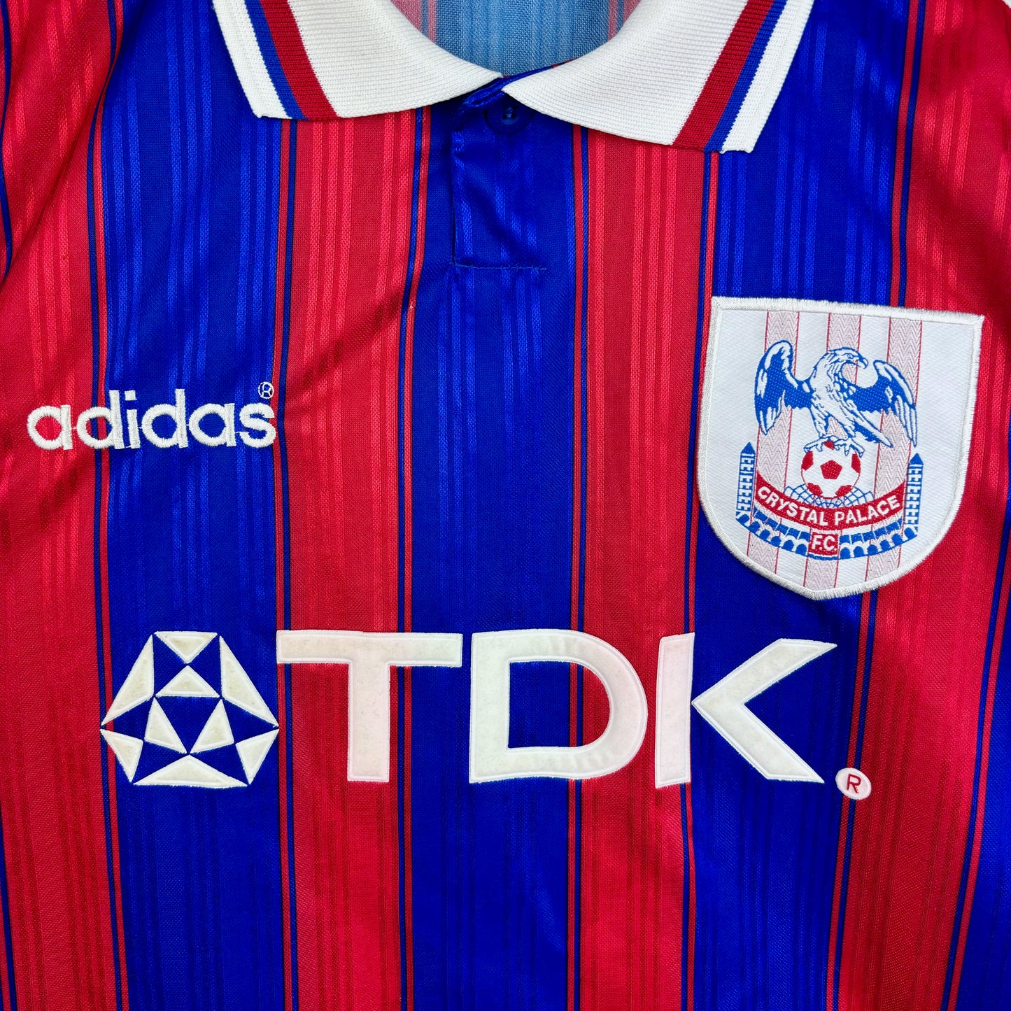 Crystal Palace 1996-1998 Adidas Home Football Shirt