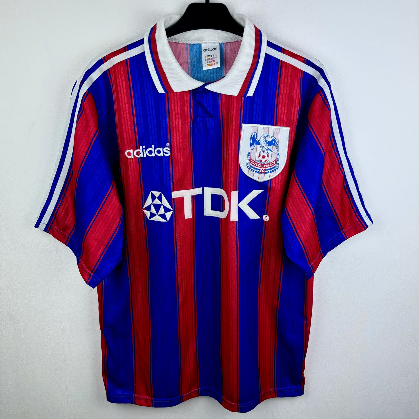 Crystal Palace 1996-1998 Adidas Home Football Shirt