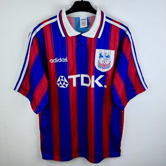 Crystal Palace 1996-1998 Adidas Home Football Shirt