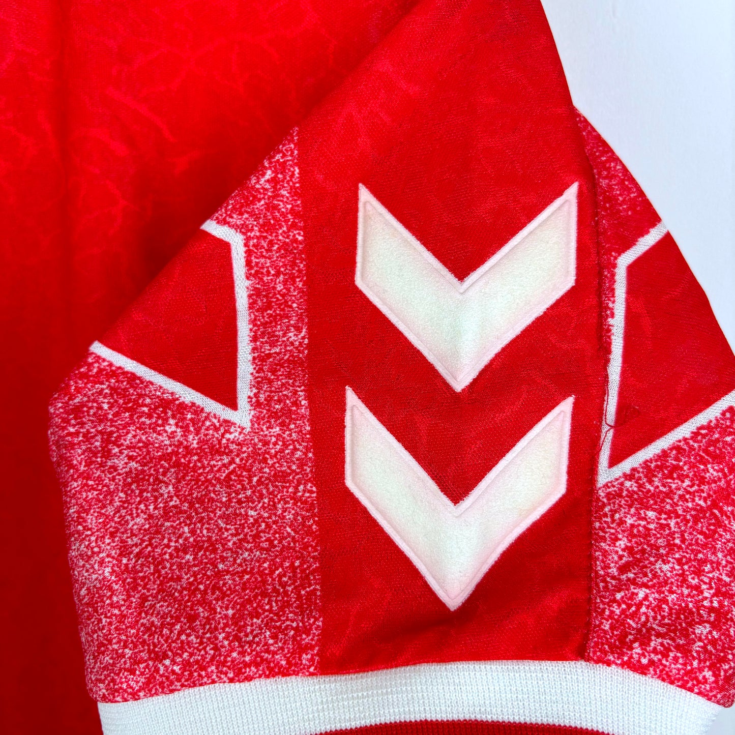 Denmark 1994-1995 Hummel Home Football Shirt