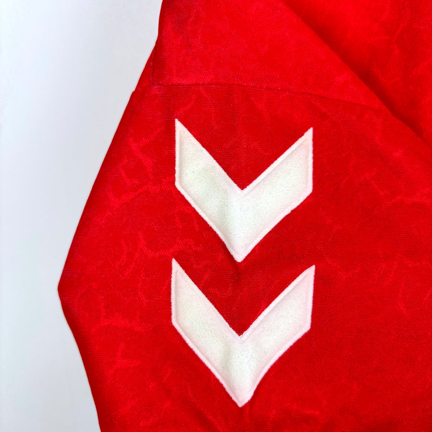 Denmark 1994-1995 Hummel Home Football Shirt