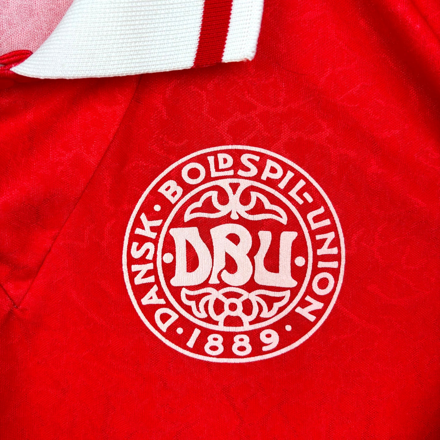 Denmark 1994-1995 Hummel Home Football Shirt