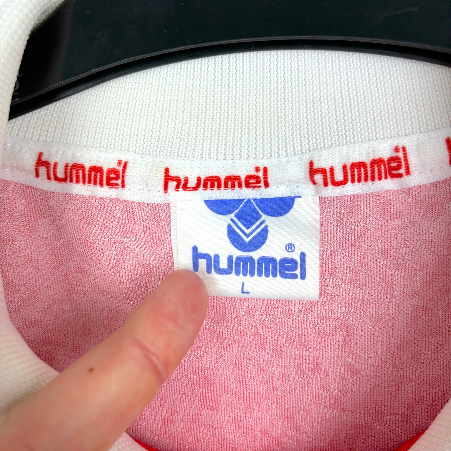 Denmark 1994-1995 Hummel Home Football Shirt
