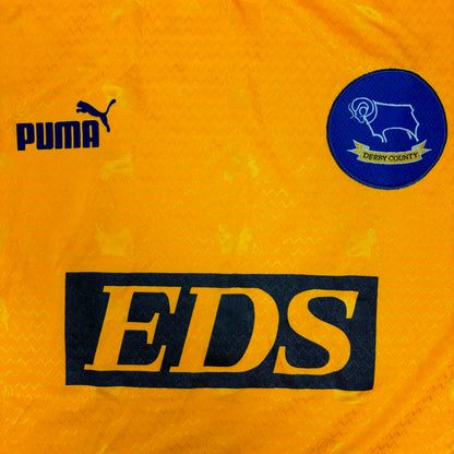 Derby County 1998-1999 Longsleeve Puma Away Football Shirt
