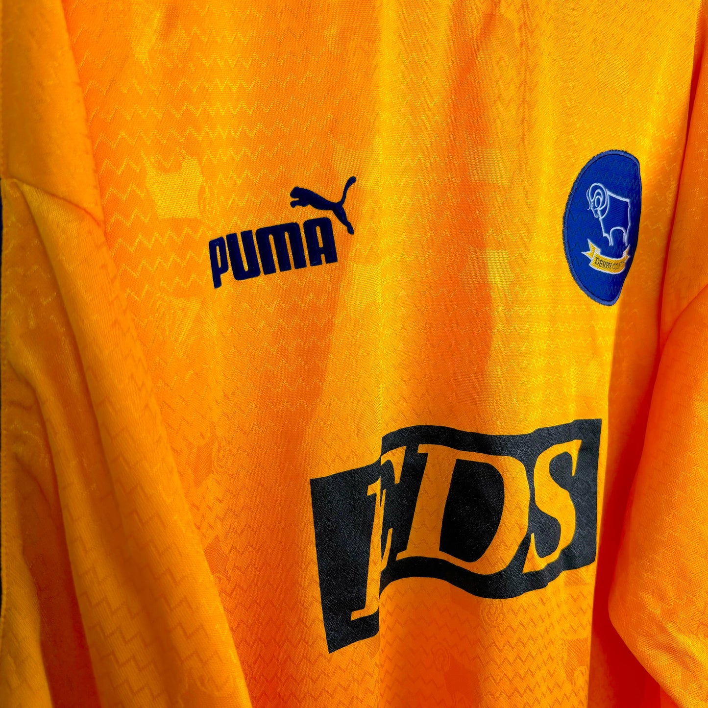 Derby County 1998-1999 Longsleeve Puma Away Football Shirt