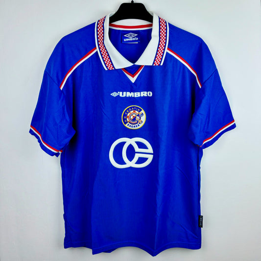 Dinamo Zagreb 1999-2000 Umbro Home Football Shirt