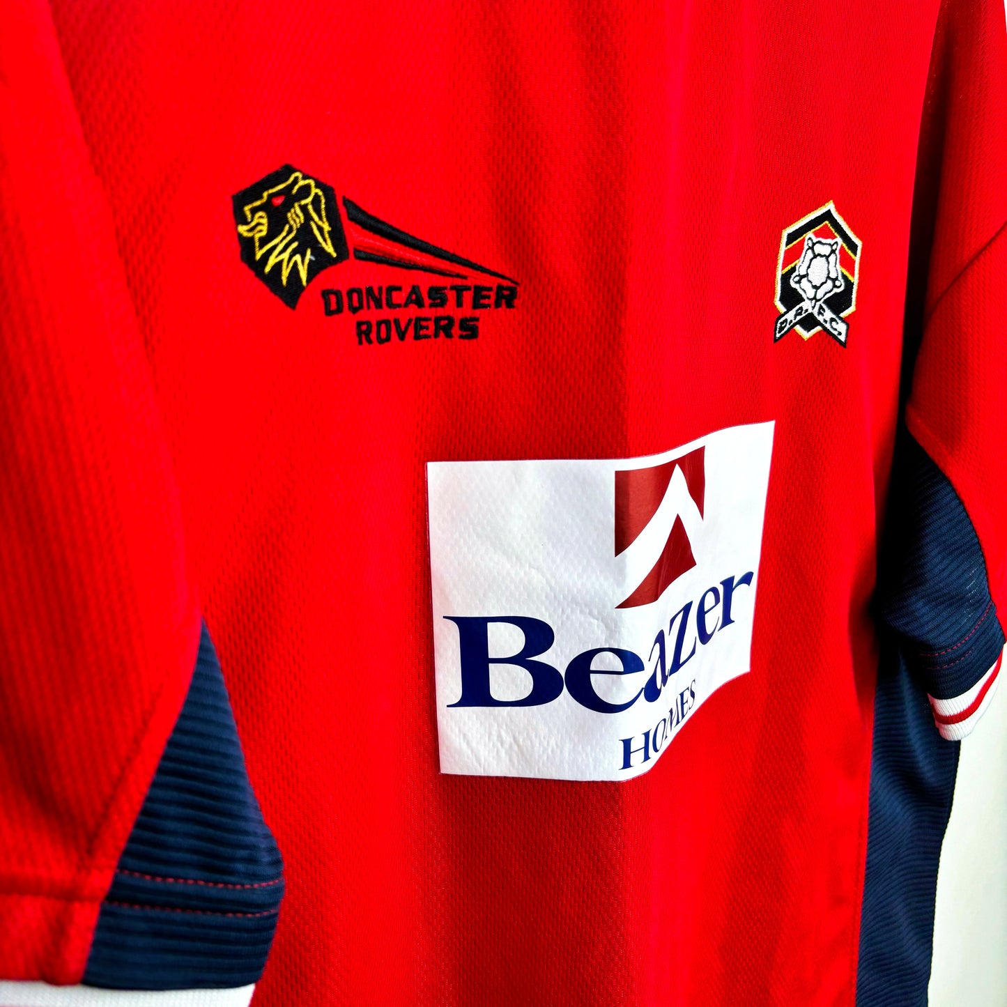 Doncaster Rovers 2000-2001 Viking Home Football Shirt