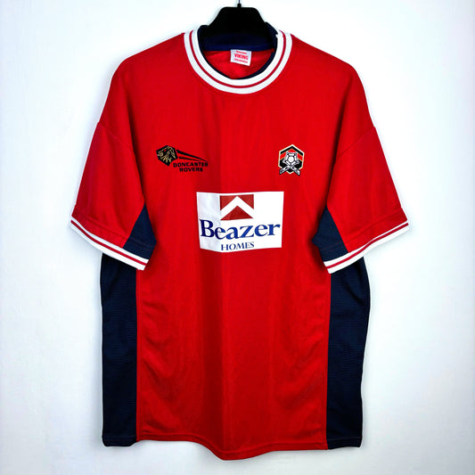 Doncaster Rovers 2000-2001 Viking Home Football Shirt