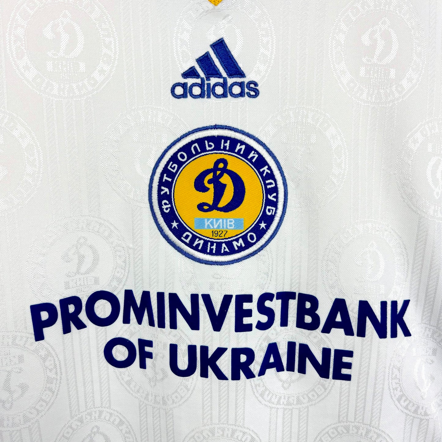 Dynamo Kyiv 1998-1999 Adidas Home Long-Sleeve Football Shirt