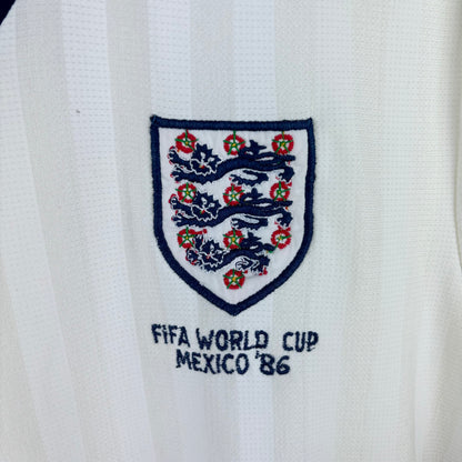 England 1986 World Cup AIRTEX Umbro Home Football Shirt