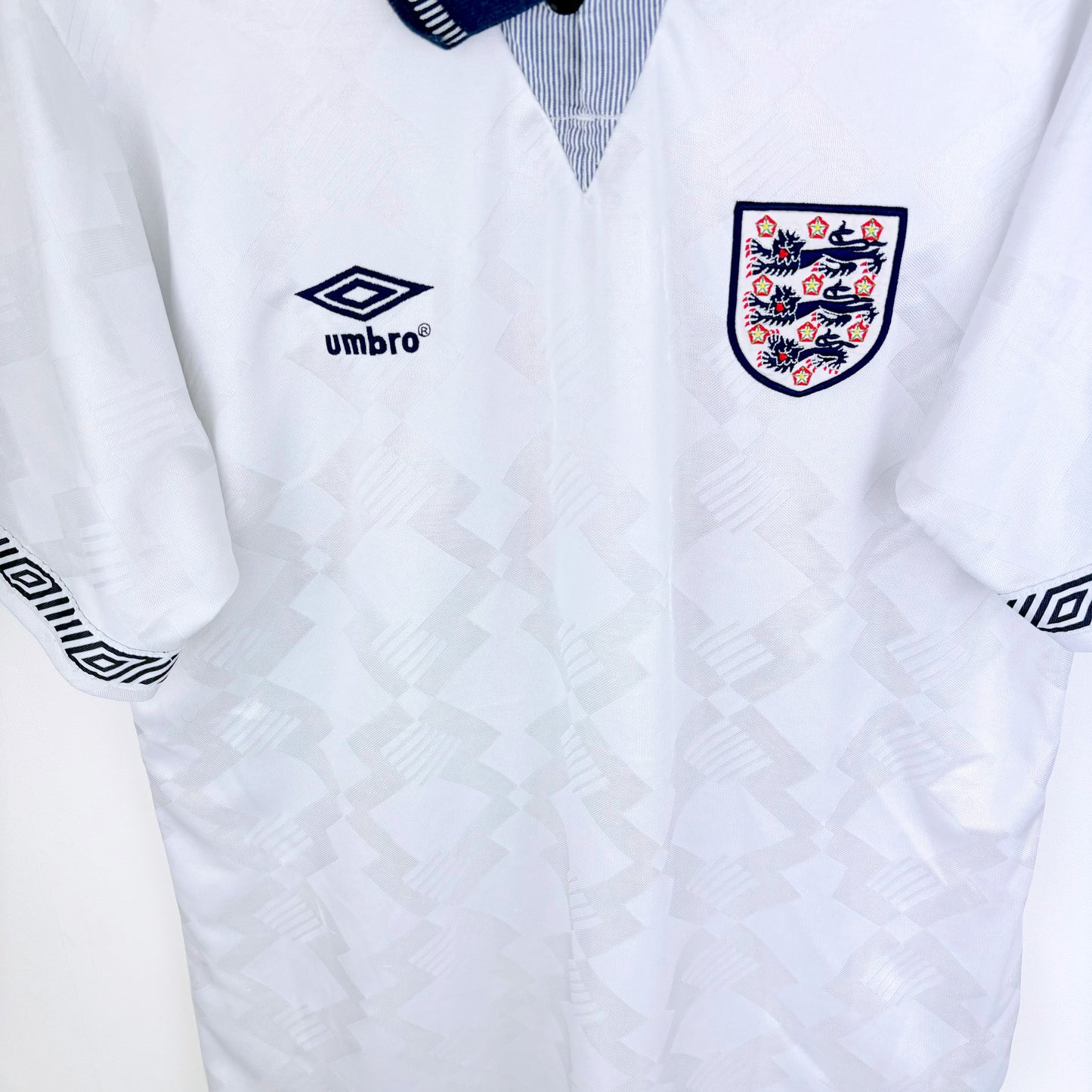 England 1990-1992 Umbro Home Football Shirt