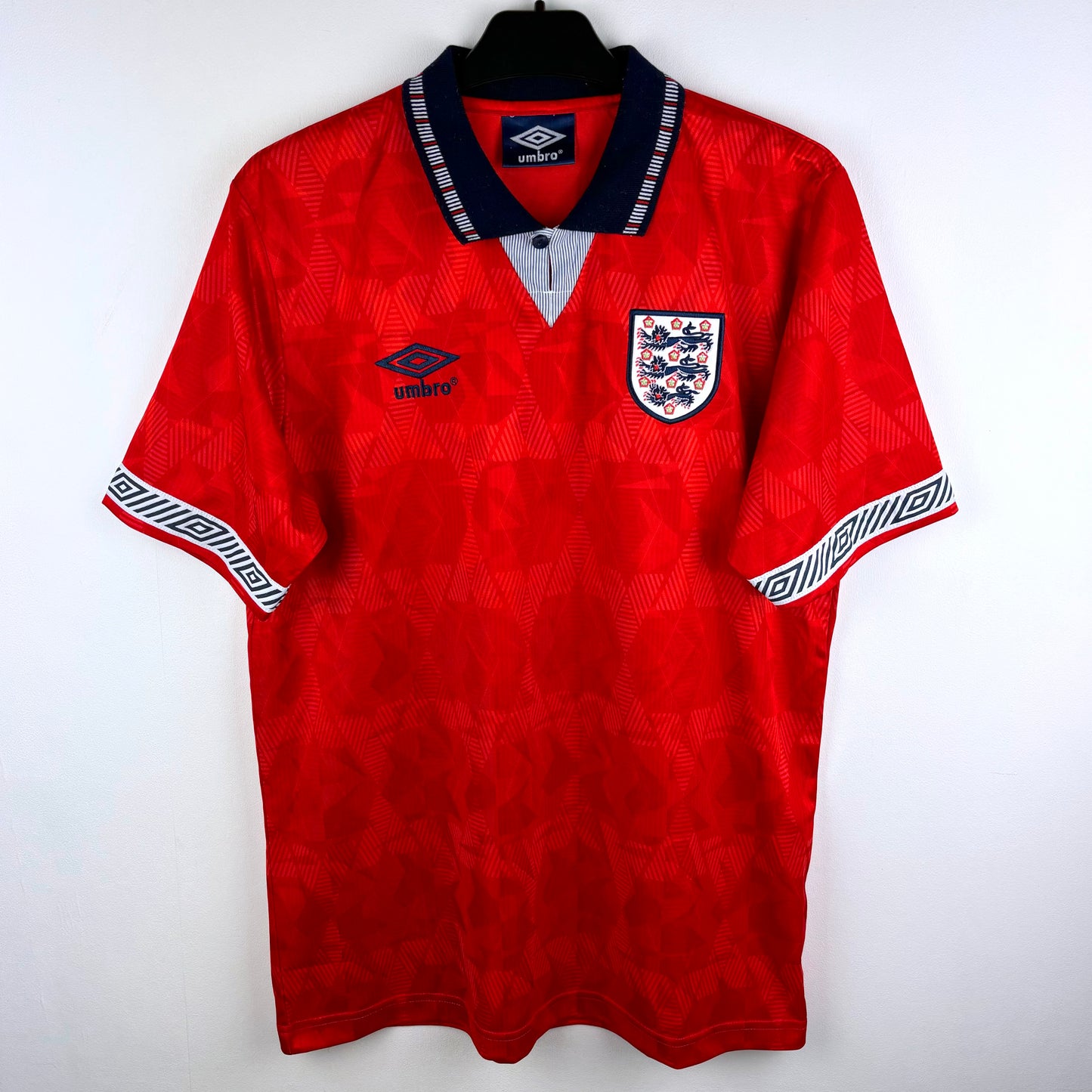 England 1990-1992 Umbro Away Football Shirt