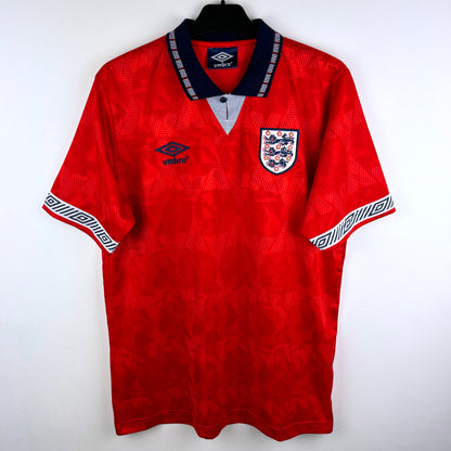 England 1990-1992 Umbro Away Football Shirt
