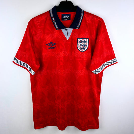 England 1990-1992 Umbro Away Football Shirt