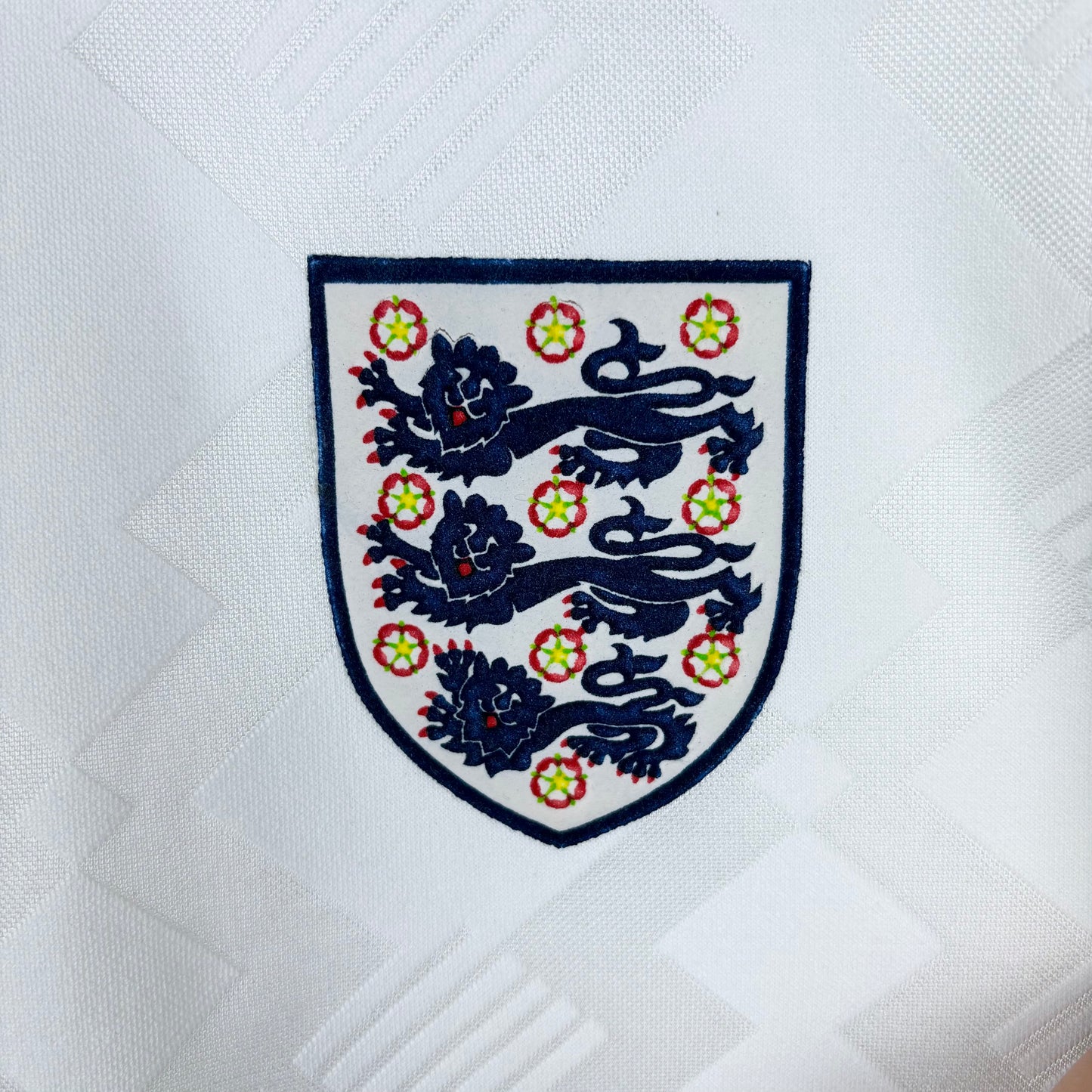 England 1990-1992 Umbro Home Football Shirt