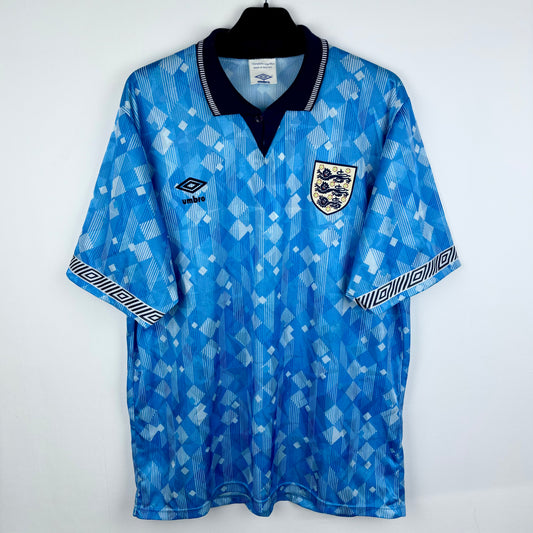 England 1990-1992 Umbro Third Football Shirt