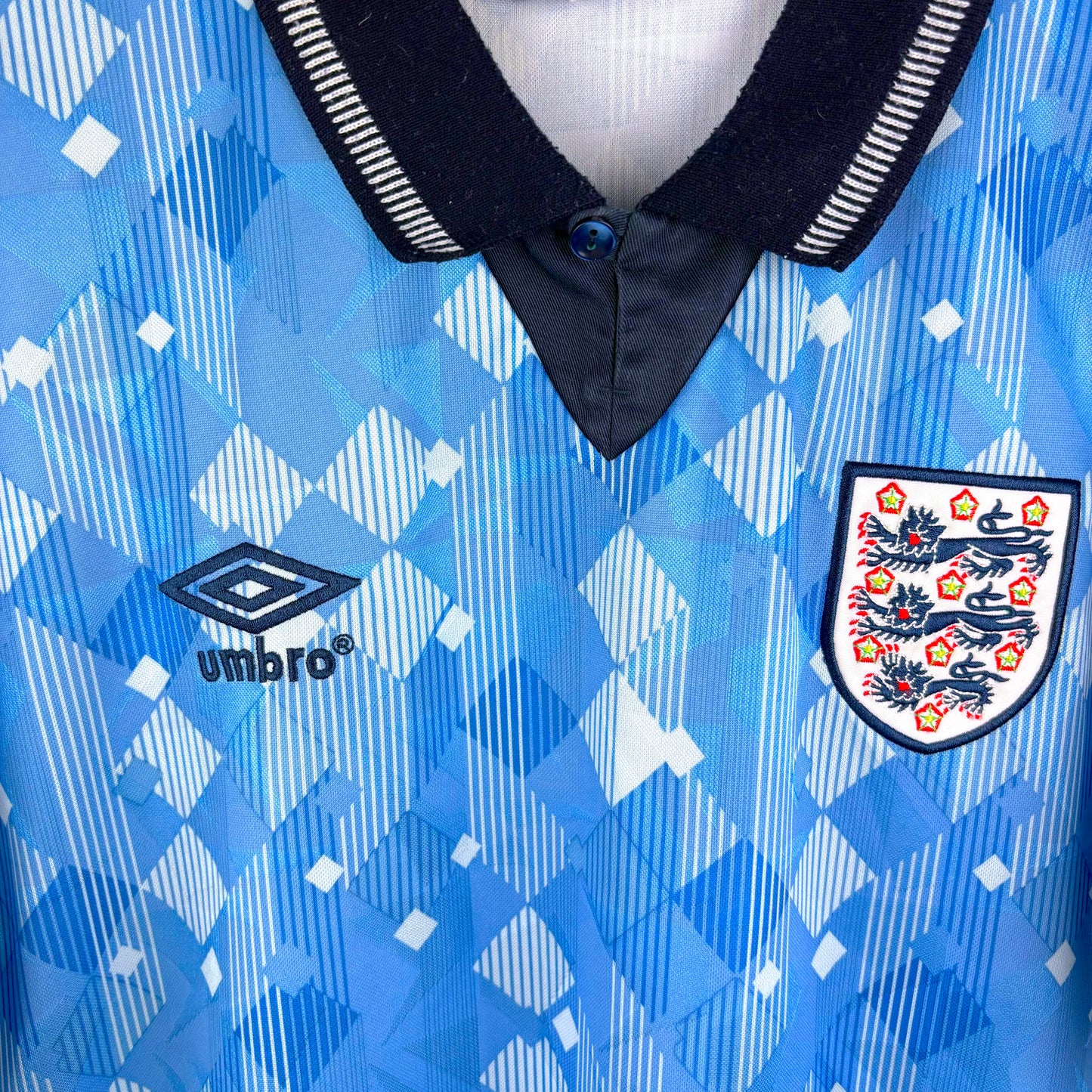 England 1990-1992 Umbro Third Football Shirt