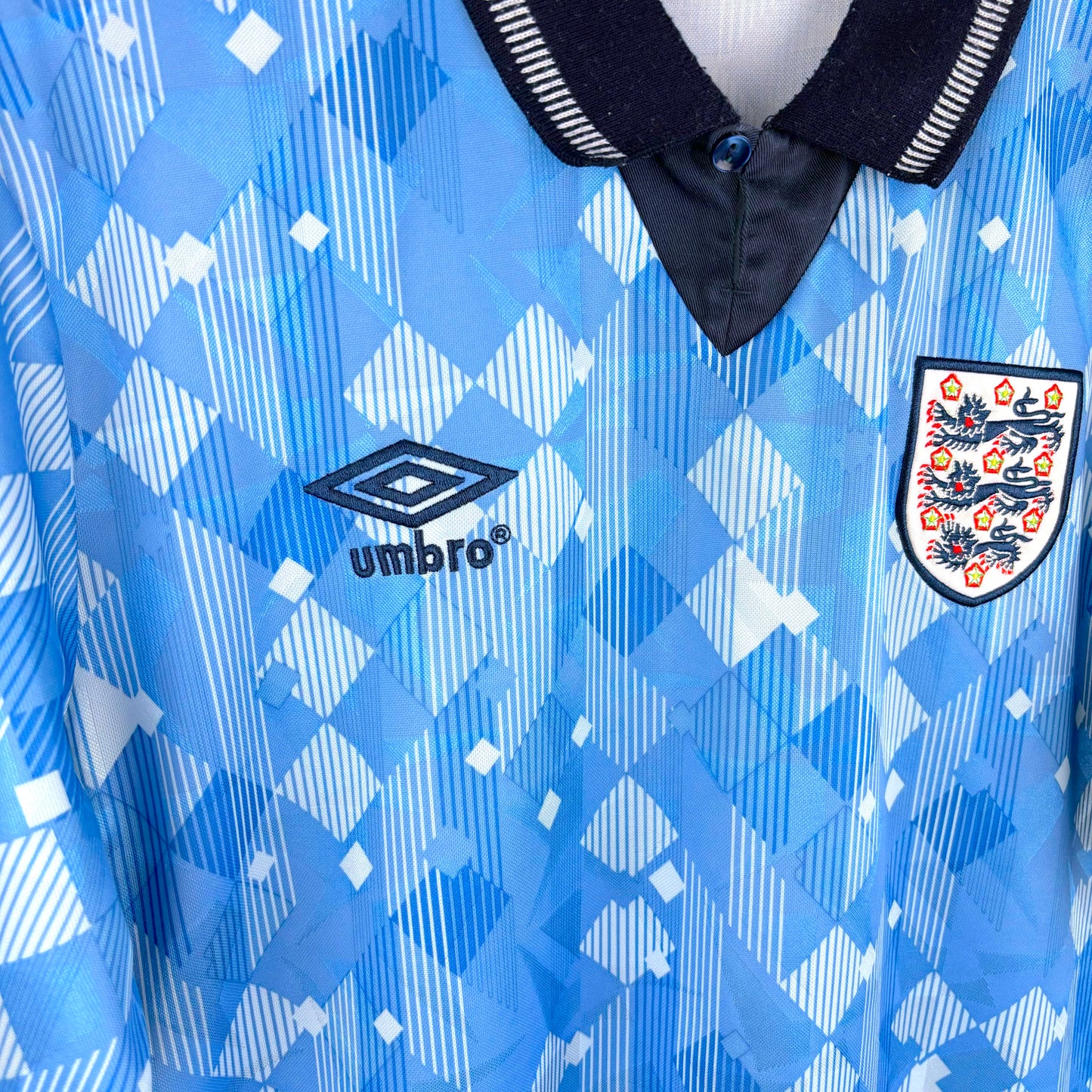 England 1990-1992 Umbro Third Football Shirt