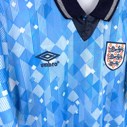 England 1990-1992 Umbro Third Football Shirt