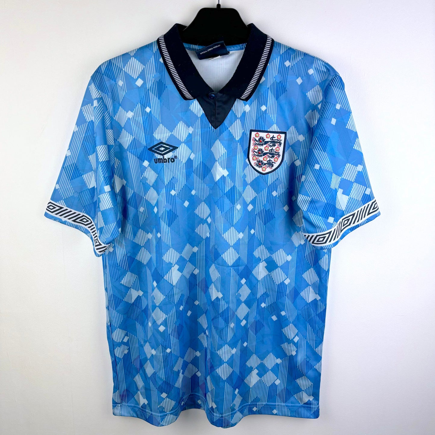 England 1990-1992 Umbro Third Football Shirt