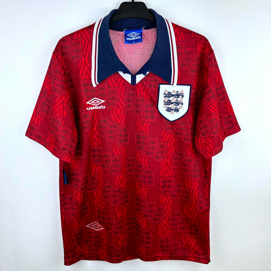 England 1993-1994 Umbro Away Football Shirt
