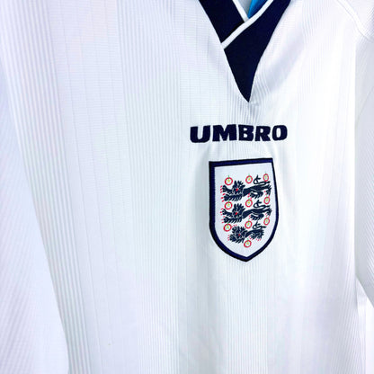 England 1996-1997 Umbro Home Football Shirt