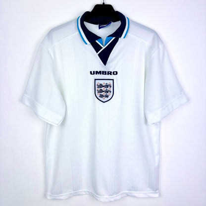 England 1996-1997 Umbro Home Football Shirt