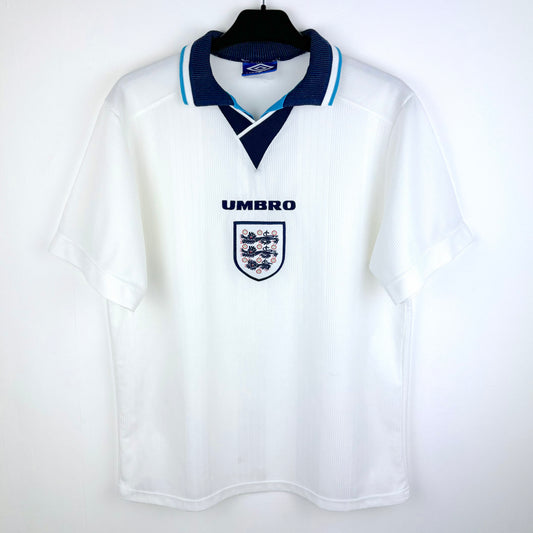 England 1996-1997 Umbro Home Football Shirt