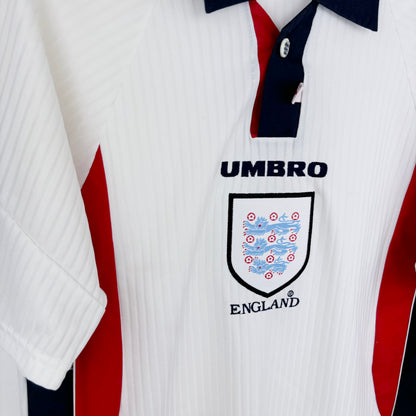 England 1998-1999 Umbro Home Football Shirt