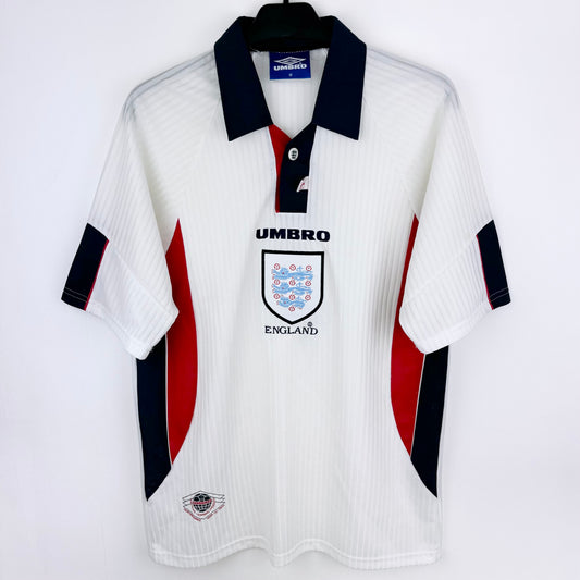 England 1998-1999 Umbro Home Football Shirt
